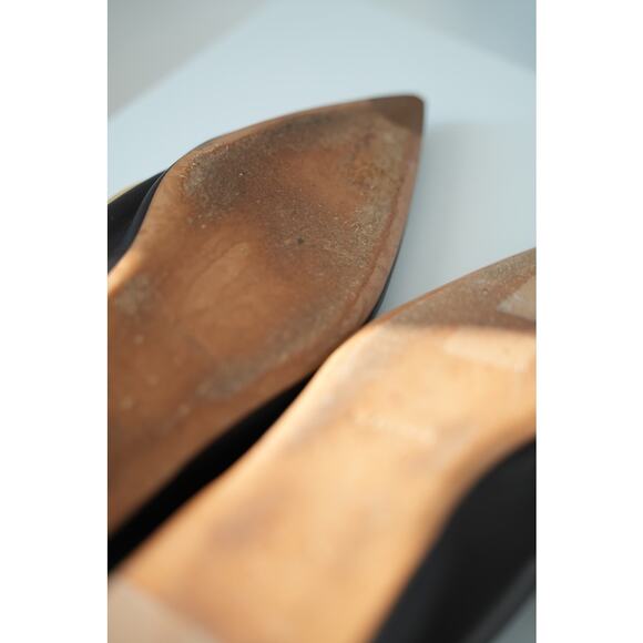 Jil Sander Black Ballet Flats  Size 37.5 / US 7.5 - Picture 8 of 10